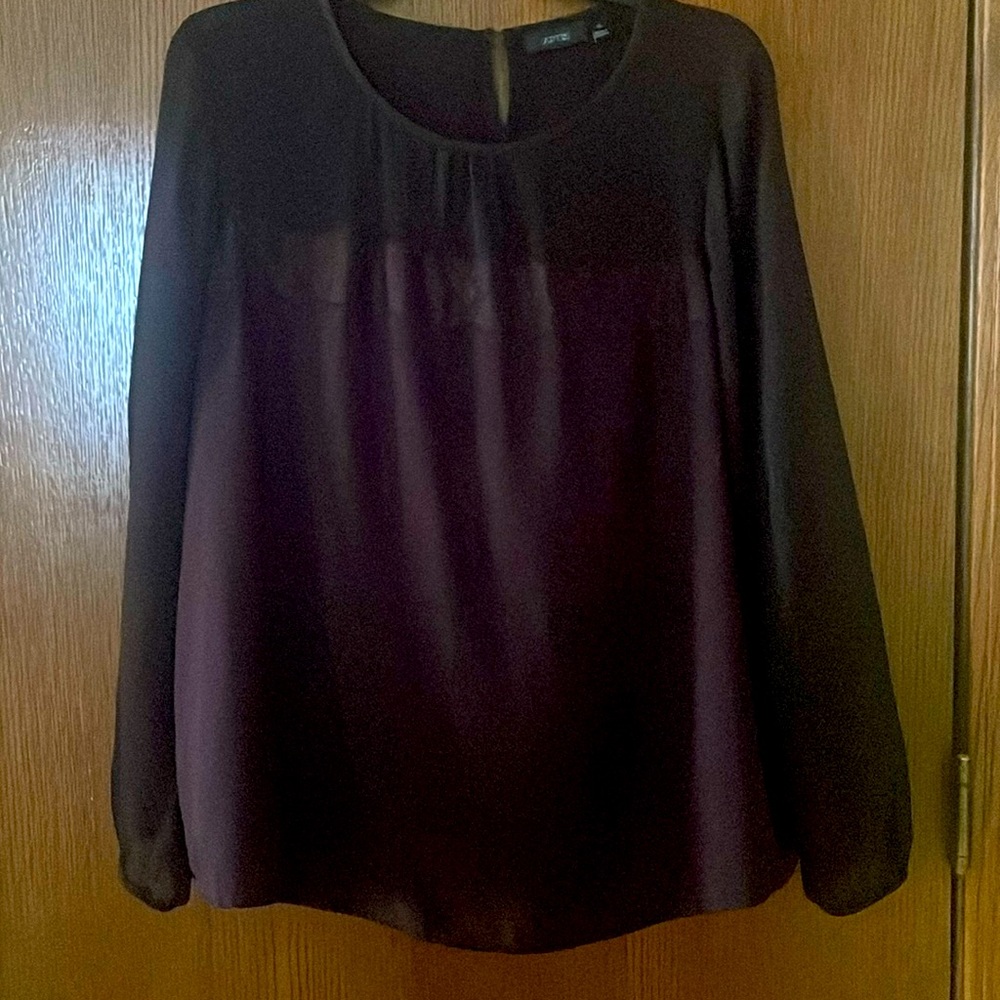 Purple, XL, Apt 9 blouse